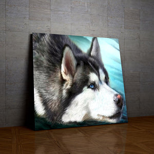 Le Husky de la collection nouveauté en peinture par numéro sue Wall Factory