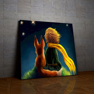 Petit Prince & Renard de la collection nouveauté en peinture par numéro sue Wall Factory