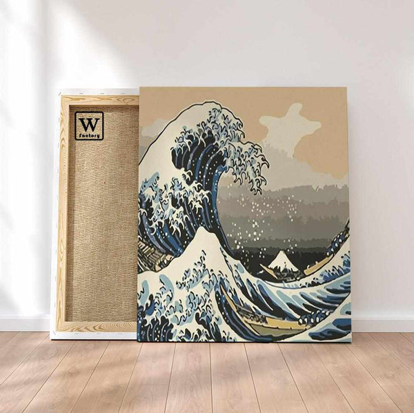 Kanagawa de la collection nouveauté en peinture par numéro sue Wall Factory