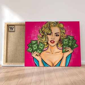 Money de la collection nouveauté en peinture par numéro sue Wall Factory